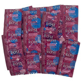 Caution Wear 'Wild Rose' Ribbed Condoms
