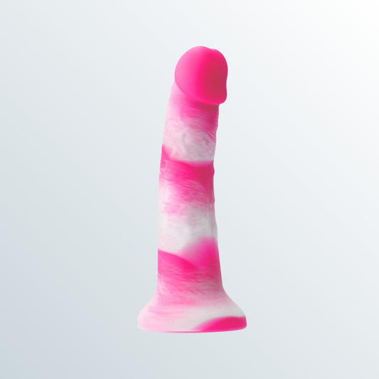 Colours Pleasures Yum Yum 7" Realistic Silicone Dildo - Pink 1080