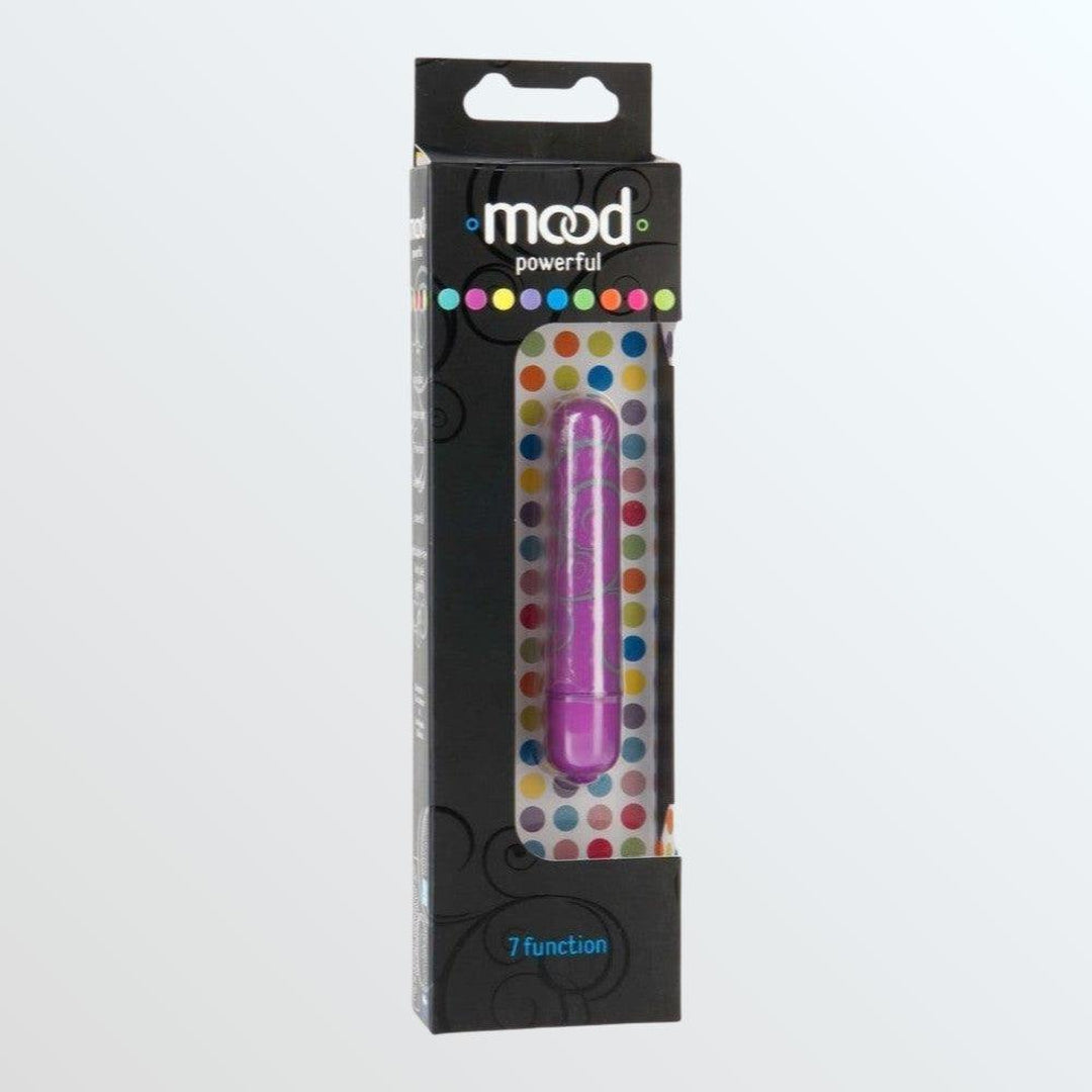 Doc Johnson Mood Purple Bullet Vibrator - 7 Function Quiet Condomania.com Doc Johnson Mood Purple Bullet Vibrator - 7 Function Quiet Condomania.com