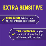 Durex Extra Sensitive 'Smooth' Latex Condoms