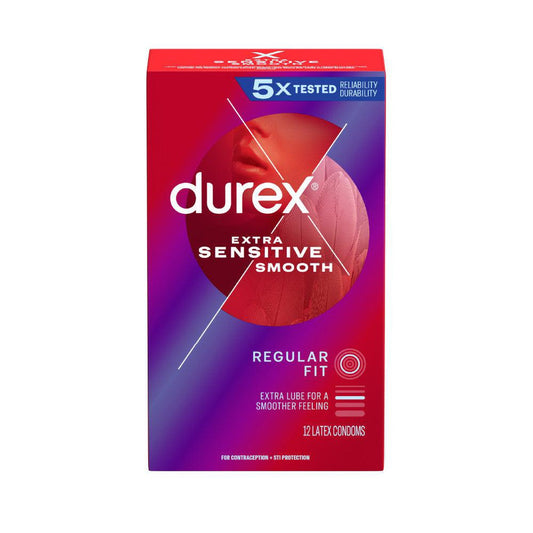 Durex Extra Sensitive 'Smooth' Latex Condoms 1080