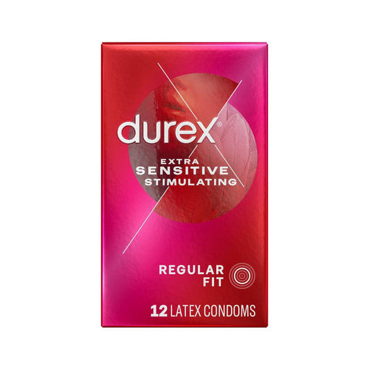 Durex Extra Sensitive 'Stimulating' Condoms 1080
