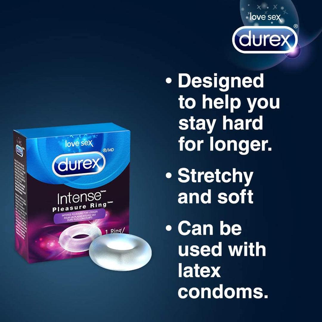 Durex Pleasure Ring Stretchy Waterproof Cock Ring Condomania.com Durex Pleasure Ring Stretchy Waterproof Cock Ring Condomania.com