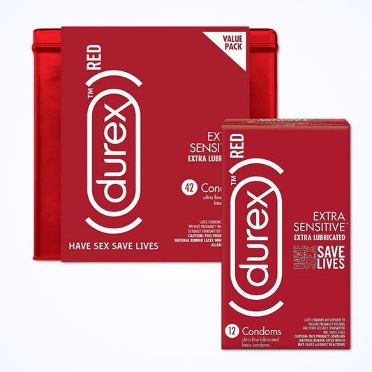 Durex Red Extra Sensitive Condoms 1080