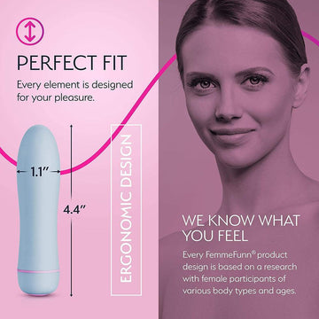 Femme Funn FFIX Bullet Vibrator Blue - 10 Vibration Modes Condomania.com Femme Funn FFIX Bullet Vibrator Blue - 10 Vibration Modes Condomania.com