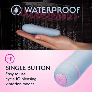 Femme Funn FFIX Bullet Vibrator Blue - 10 Vibration Modes Condomania.com Femme Funn FFIX Bullet Vibrator Blue - 10 Vibration Modes Condomania.com
