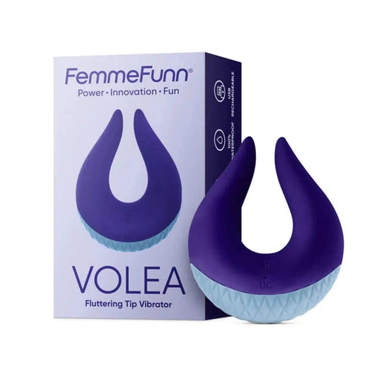 Femme Funn Volea Fluttering Tip Vibrator - Purple 1080