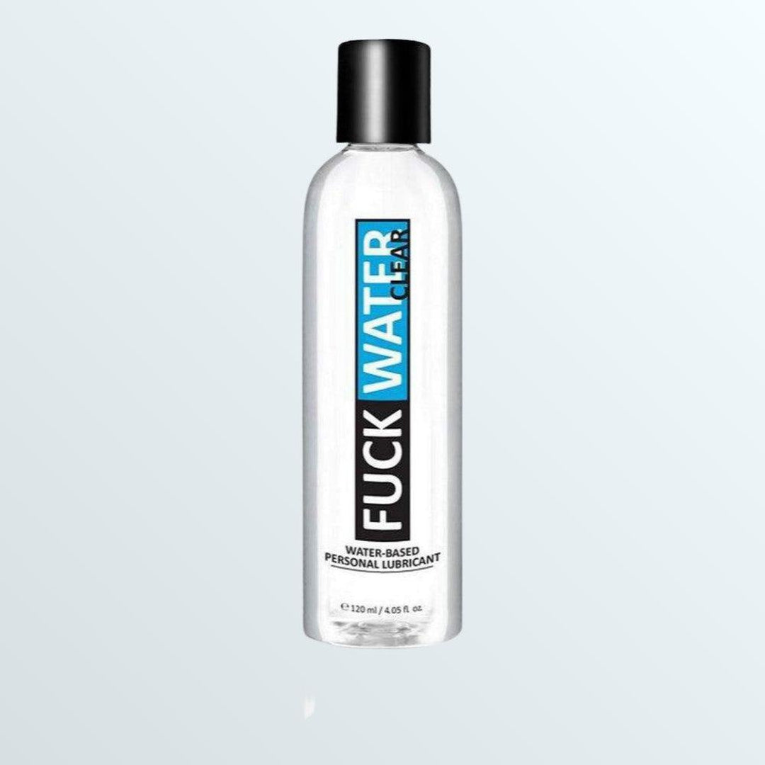 Fuck Water Clear Water-Based Lubricant - 4oz Premium Lube Condomania.com Fuck Water Clear Water-Based Lubricant - 4oz Premium Lube Condomania.com