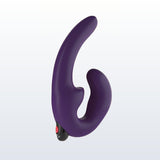 Fun Factory Sharevibe Strap On Dildo Vibrator - Violet