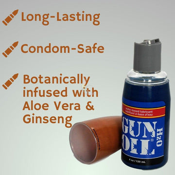 Gun Oil H2O Water-Based Lubricant 4oz - Natural Feel Condomania.com Gun Oil H2O Water-Based Lubricant 4oz - Natural Feel Condomania.com