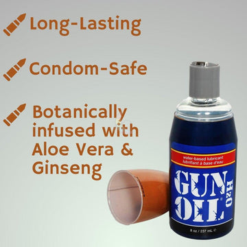 GUN OIL SILICONE Based Personal Lubricant Premium Sex Lube