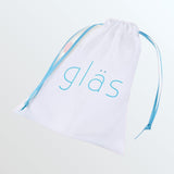 Gläs Curved & Beaded 5" Glass Dildo