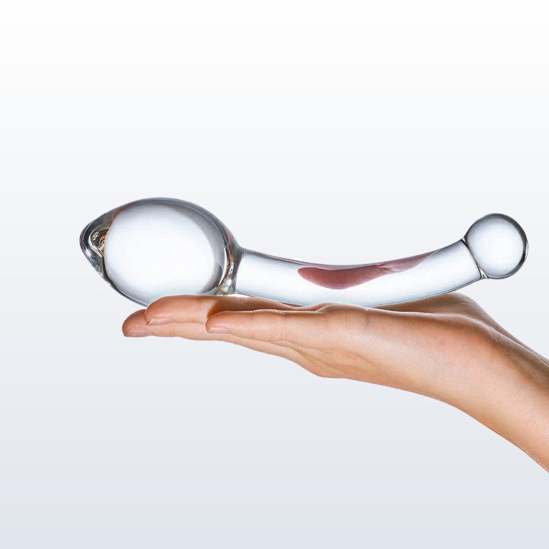 Gls Pure Indulgence 8 Inch Glass Anal Slider Dildo Condomania.com Gls Pure Indulgence 8 Inch Glass Anal Slider Dildo Condomania.com