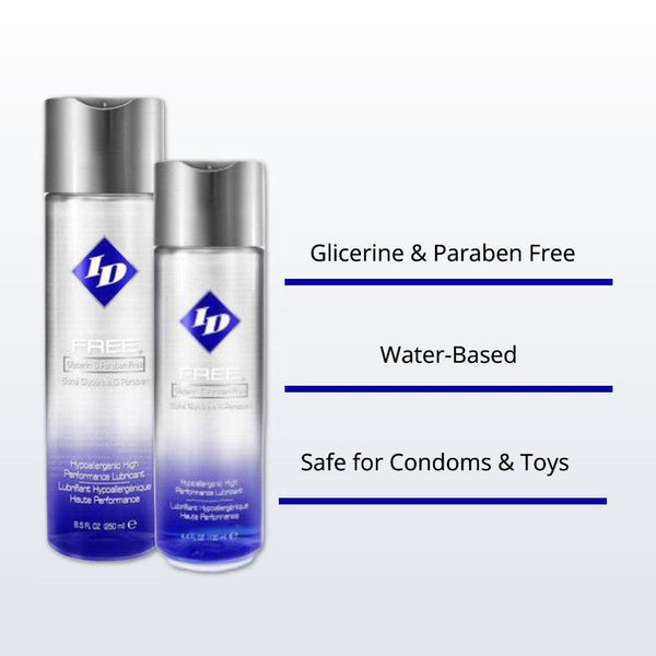 ID Free Water-Based Lubricant for Sensitive Skin Condomania.com ID Free Water-Based Lubricant for Sensitive Skin Condomania.com