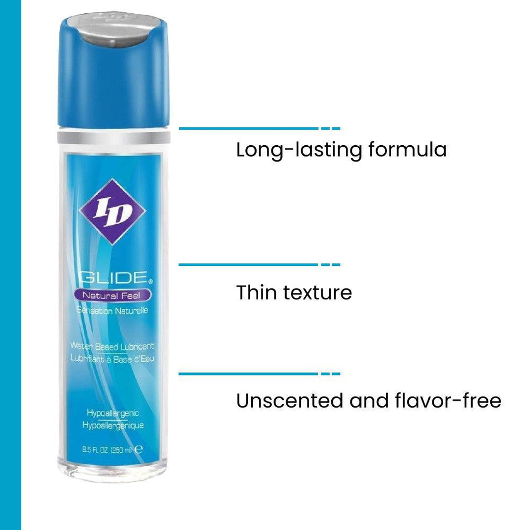 ID Glide Natural Feel Water-Based Lubricant