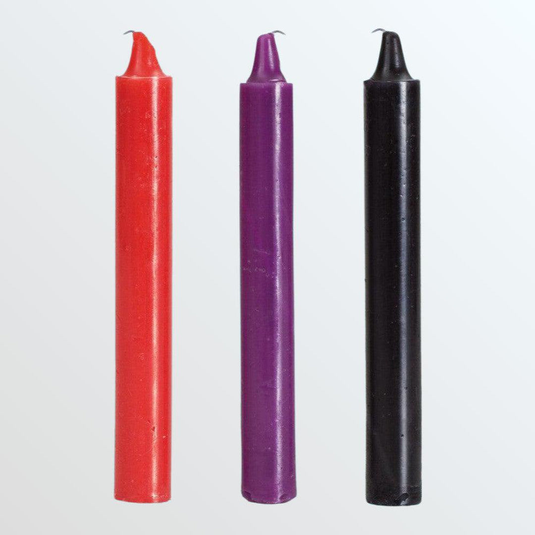 Japanese Drip Candles Set of 3 - Assorted Colors
