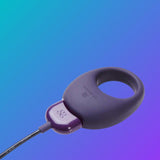 Je Joue Mio Cock Ring with 5 Vibrations - Purple