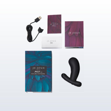 Je Joue Nuo v.2 Vibrating Anal Plug App-Controlled Black  Condomania.com