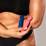 Je Joue Vita Wand-Tipped Bullet Vibrator - Cobalt Blue