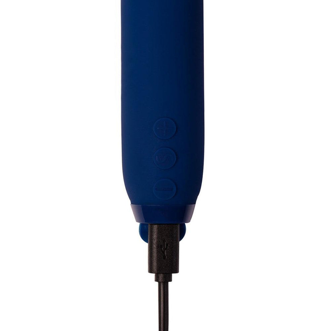 Je Joue Vita Wand-Tipped Bullet Vibrator - Cobalt Blue