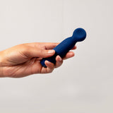 Je Joue Vita Wand-Tipped Bullet Vibrator - Cobalt Blue