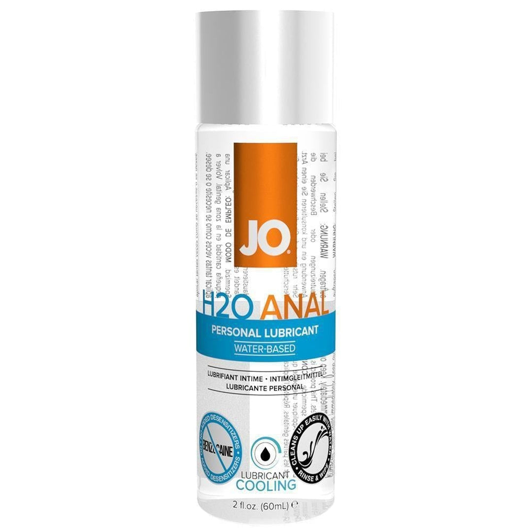 Jo 'H2O Anal' Cooling Lube with Menthol | 4oz