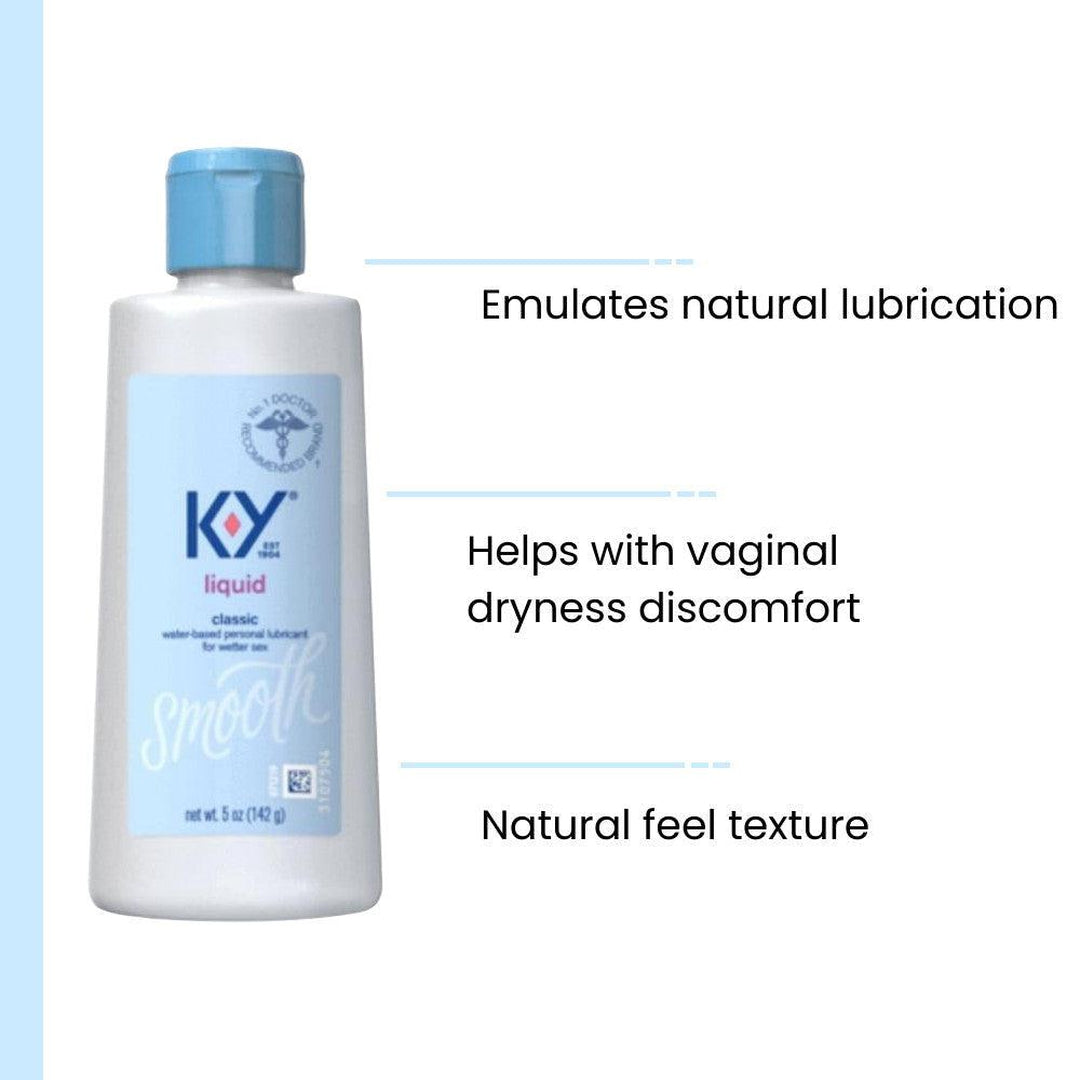 K-Y Liquid Classic Water-Based Lubricant
