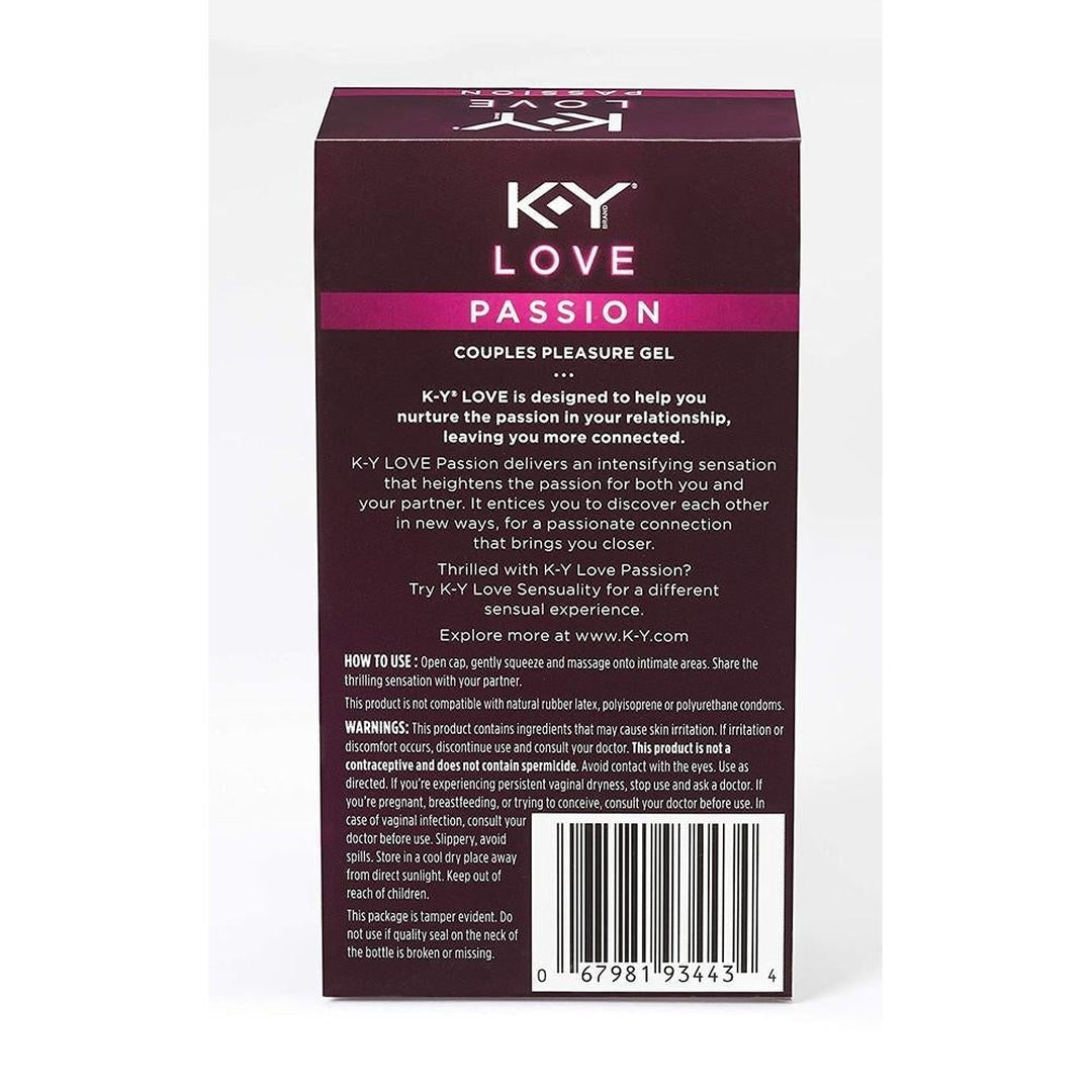 K-Y Love Passion Couples Gel - Water-Based Lube | 1.69oz