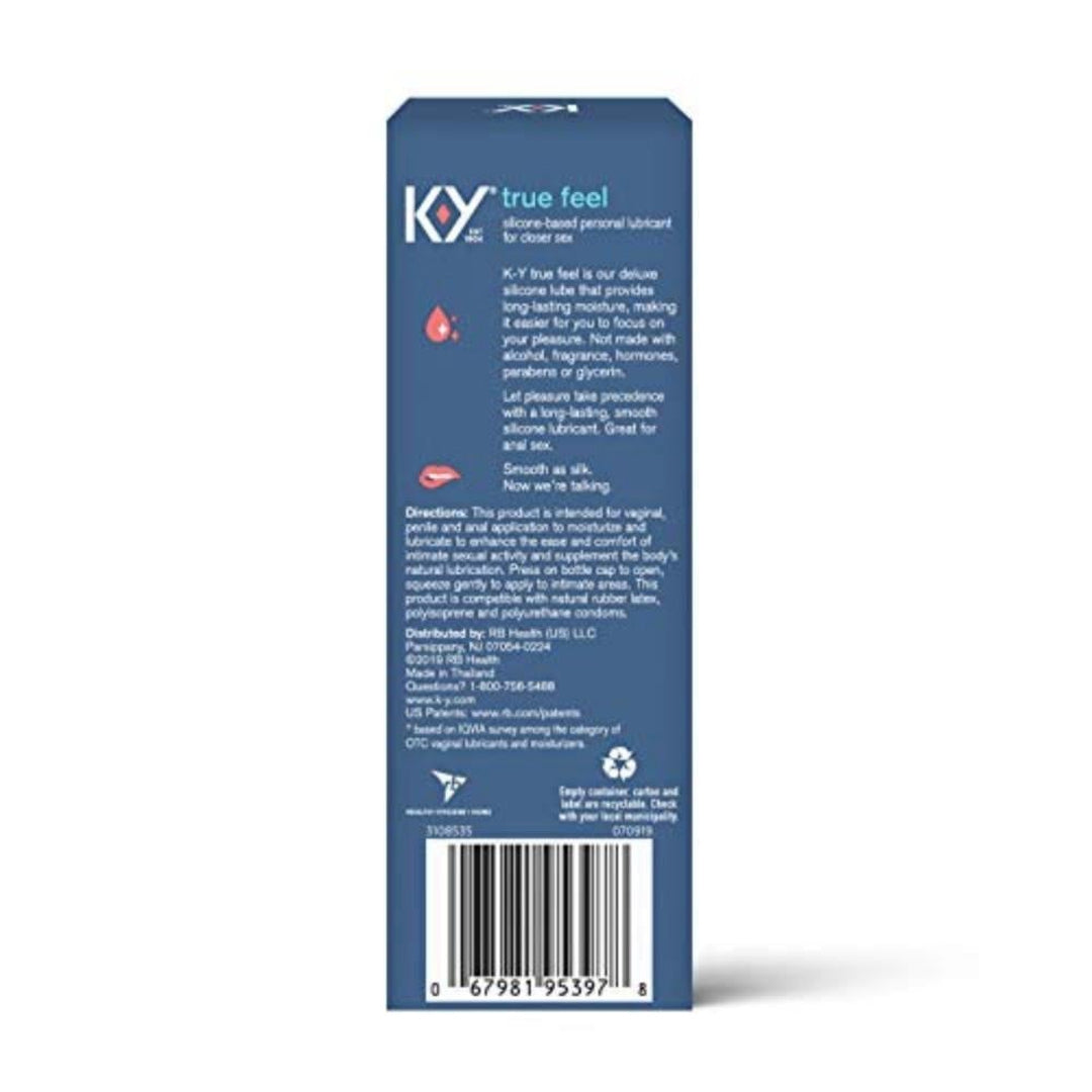 K-Y True Feel Silicone Lubricant