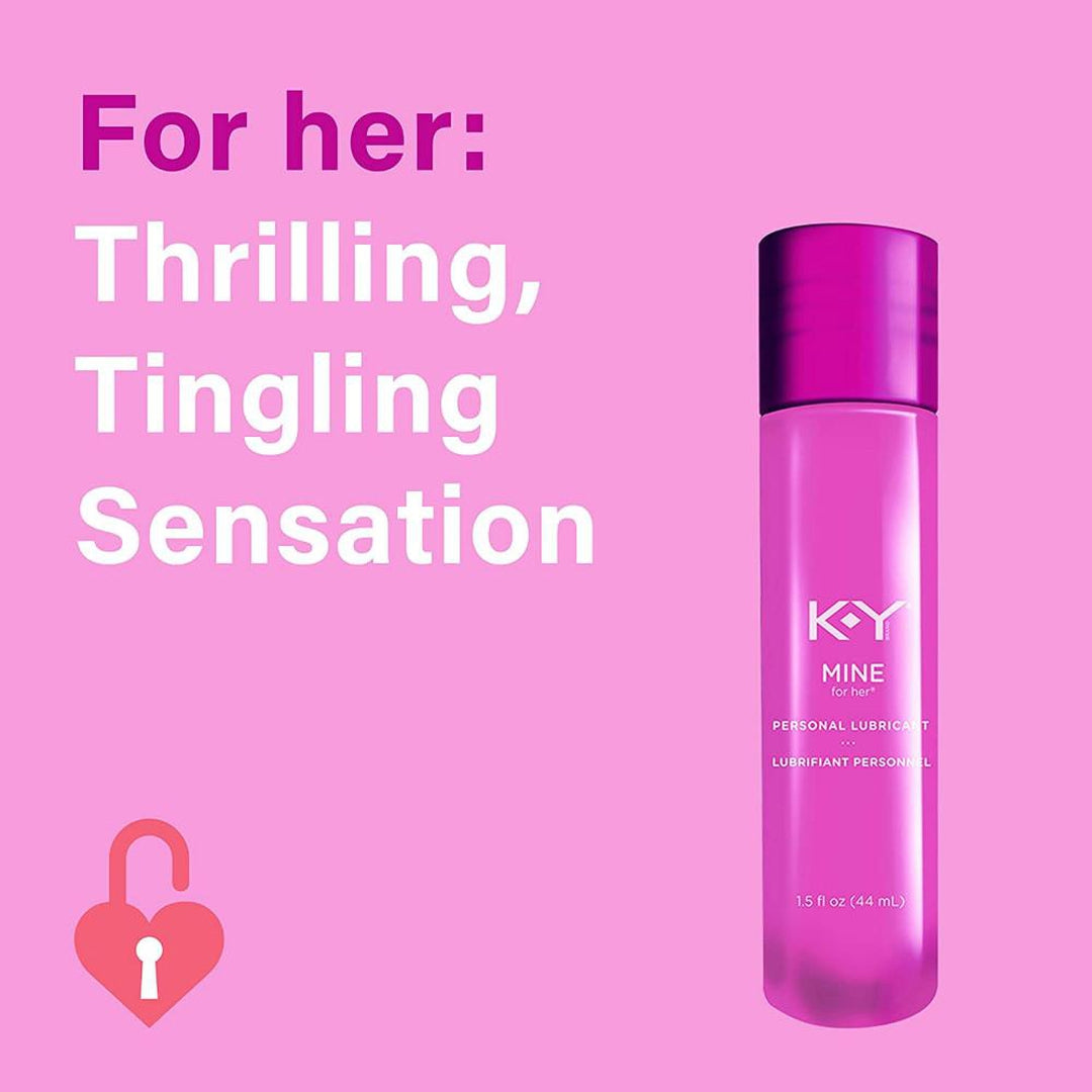 K-Y Yours and Mine - Couples Water-Based Lubricant