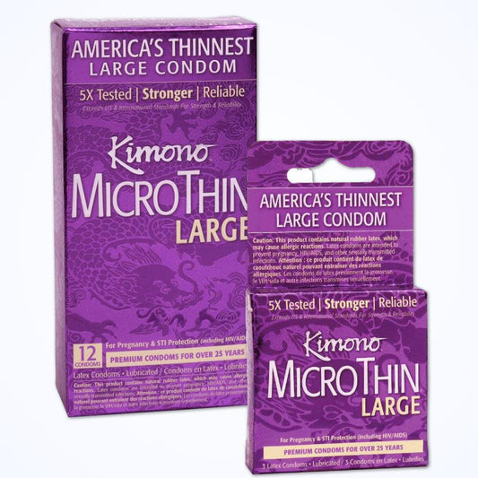 Kimono MicroThin Large Size Condoms 1080