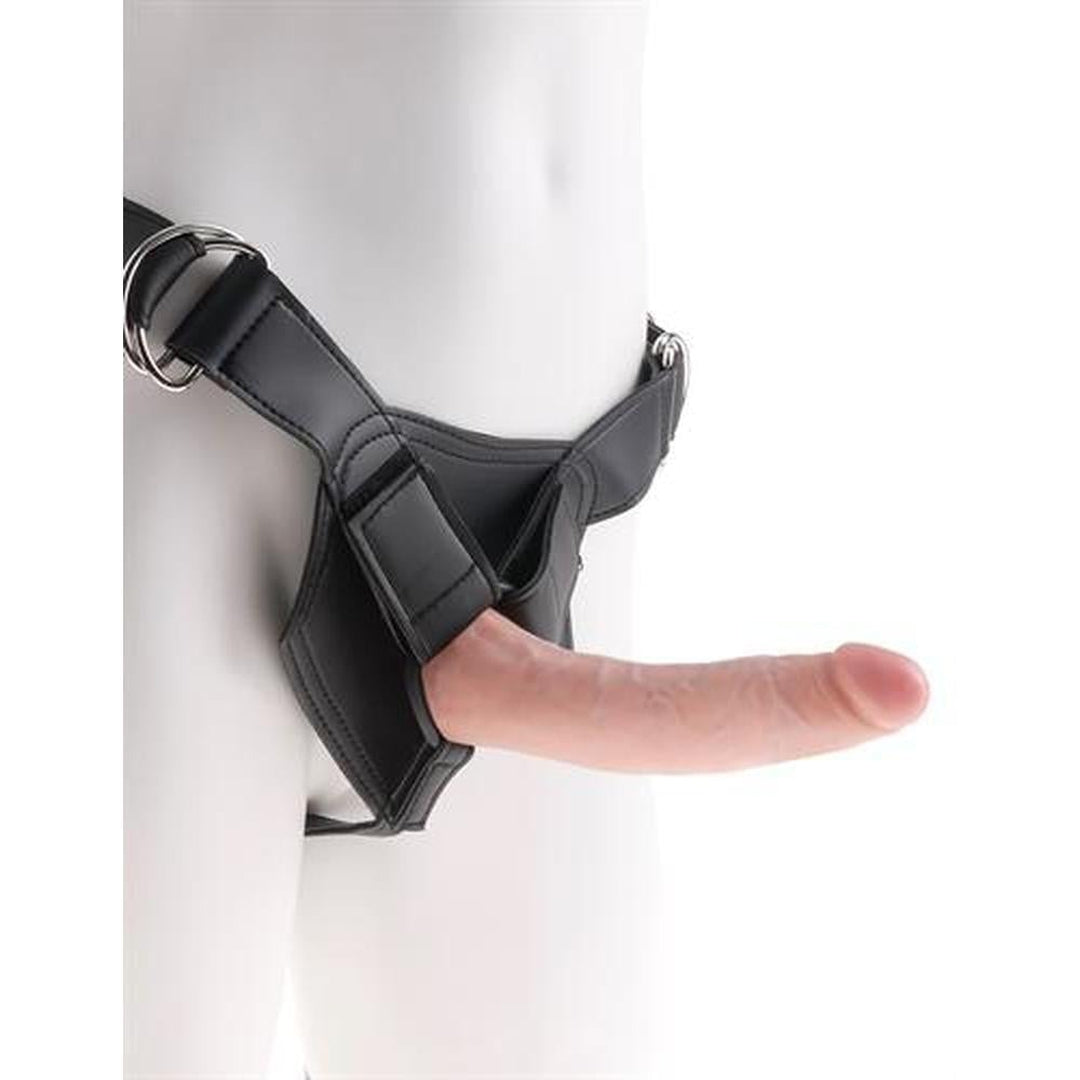 King Cock Strap-on Harness With 7" Cock