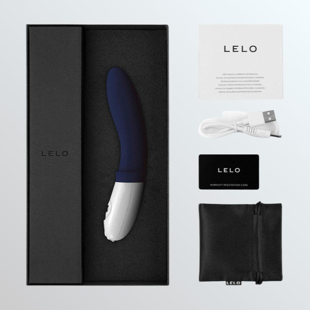 LELO Billy 2 Vibrating Prostate Massager - Deep Blue