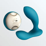 LELO Hugo Premium Vibrating Prostate Massager - Ocean Blue