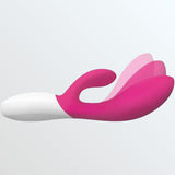 LELO Ina Wave Waterproof Rabbit Vibrator - Cerise