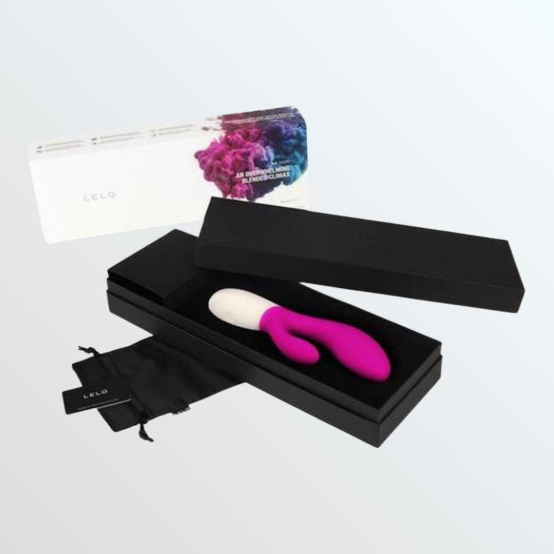 LELO Ina Wave Waterproof Rabbit Vibrator - Cerise