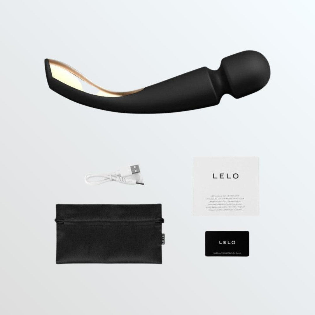 LELO Smart Wand 2 Large - Luxury Wand Massager Black