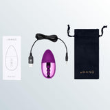 Le Wand Chrome Point Vibrator - Dark Cherry