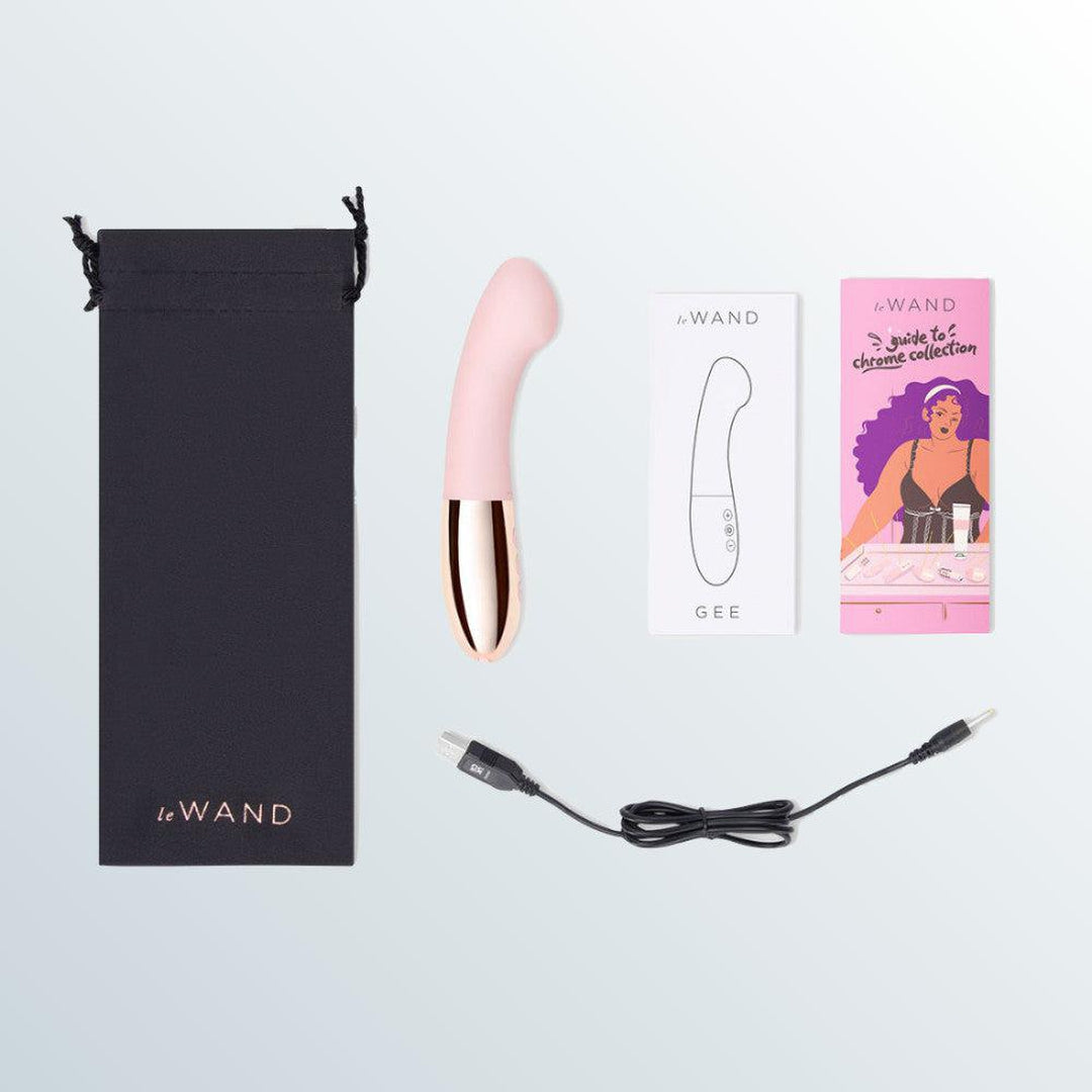 Le Wand Gee G-Spot Vibrator - Rose Gold