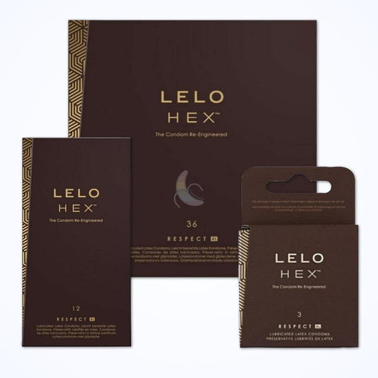 Lelo Hex 'Respect' XL Condoms 1080