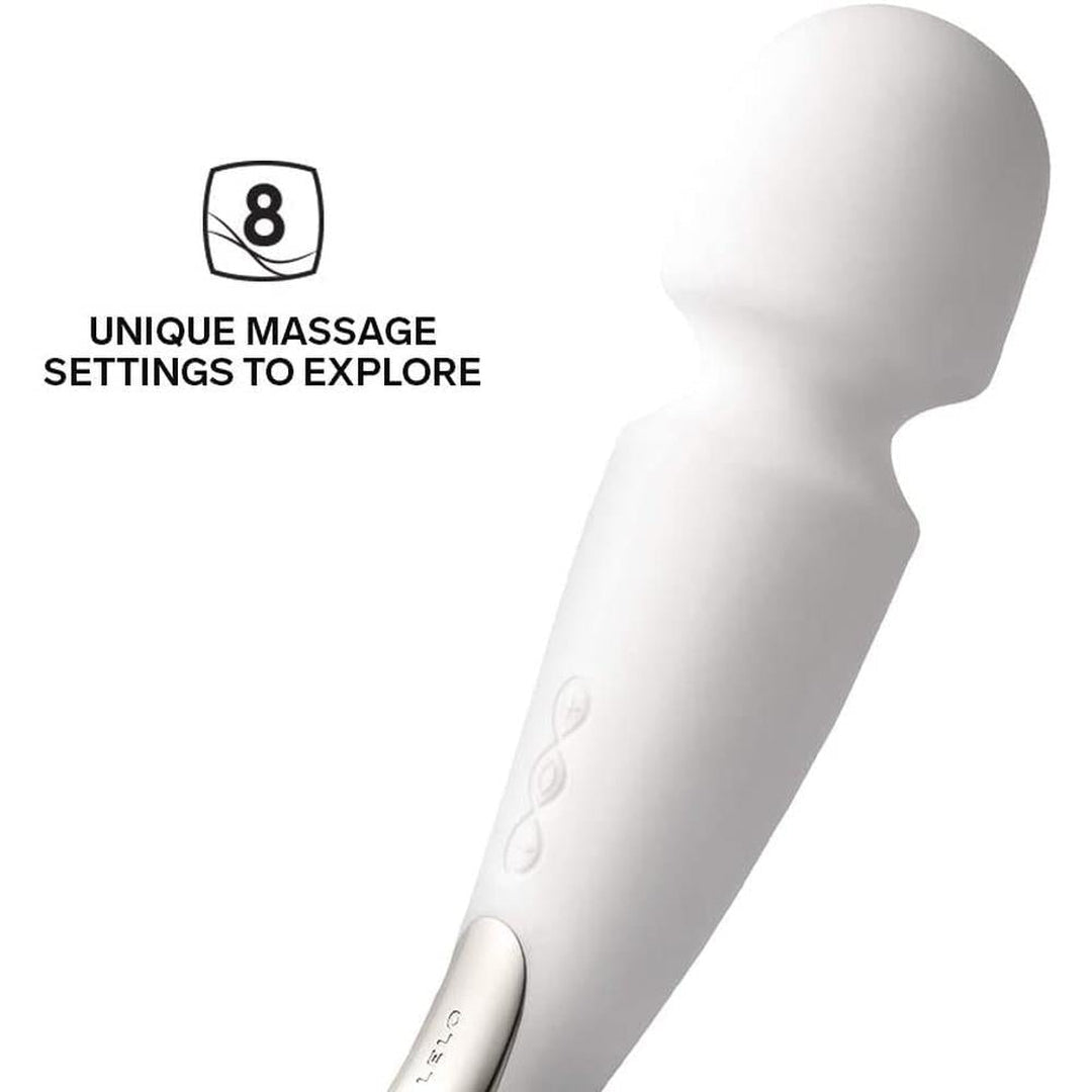 Lelo Smart Wand Luxury Compact Medium Vibrator - Ivory