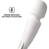 Lelo Smart Wand Luxury Compact Medium Vibrator - Ivory