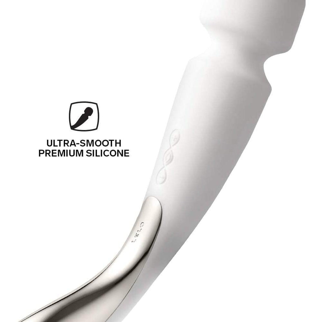 Lelo Smart Wand Luxury Compact Medium Vibrator - Ivory