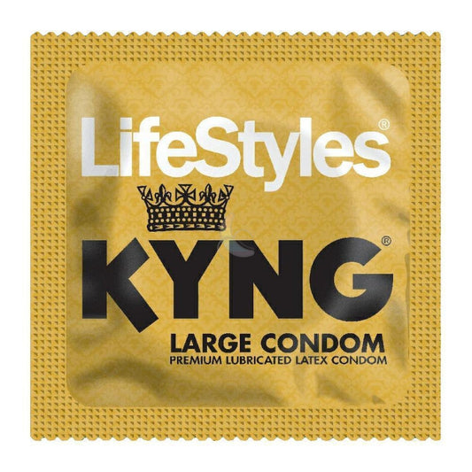 LifeStyles KYNG Large Condoms 1080