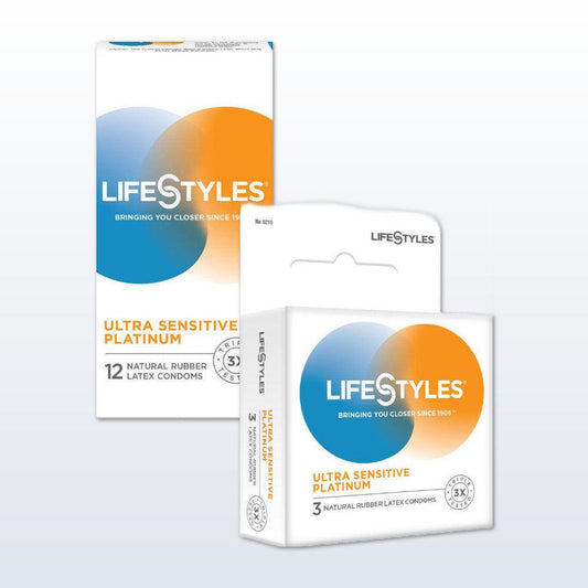 LifeStyles Ultra Sensitive Platinum Condoms 1080