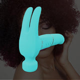 Love Hamma Curved Multi-function Vibrator - Aqua