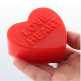 Love Heart Soap Bar (Rose-Scented)