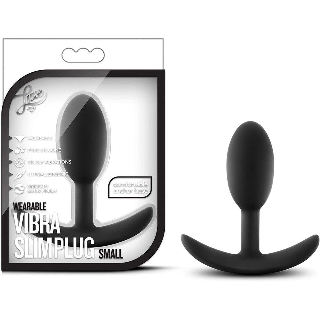 Luxe Wearable Vibra Slim Butt Plug - Small Size