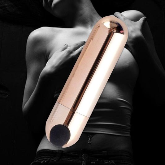 Maia 'Jessi' Rechargeable Mini Bullet Vibe - Rose Gold 1080