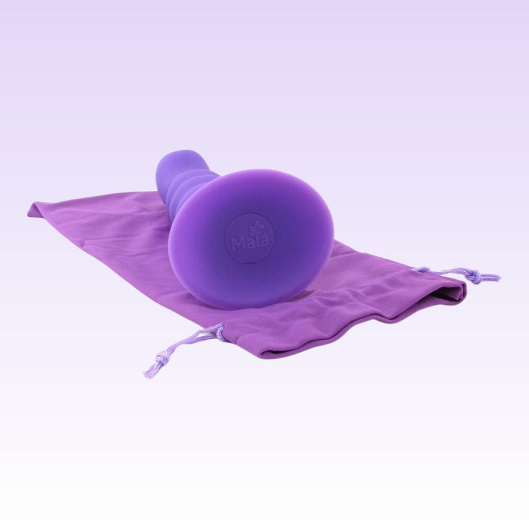 Maia 'Kendall' 8' Silicone Dildo - Neon Purple